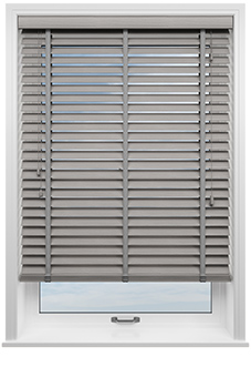 Kalmar Deluxe, Cool Grey - Motorised Venetian Blind